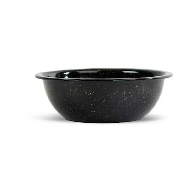 Doris Emailleschale Ø16cm Schwarz från Sagaform – produktbild