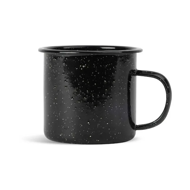 Doris Emailletasse 35cl Schwarz von Sagaform – Produktfoto