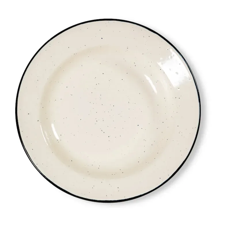 Doris Emailleteller Ø20cm Beige von Sagaform – Produktfoto