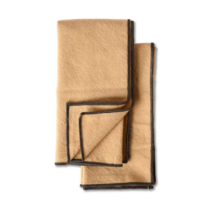 Edith Serviette 45x45 cm 2er-Pack Beige von Sagaform – Produktfoto
