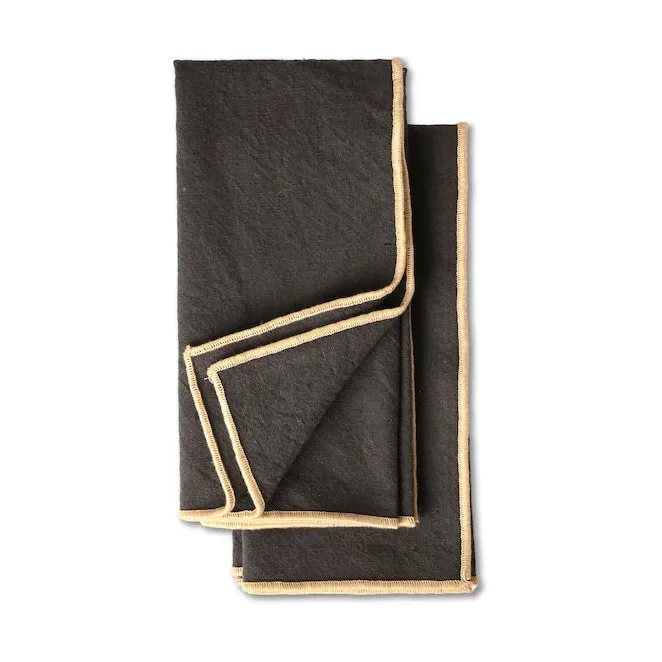 Edith Serviette 45x45 cm 2er-Pack Grau von Sagaform – Produktfoto
