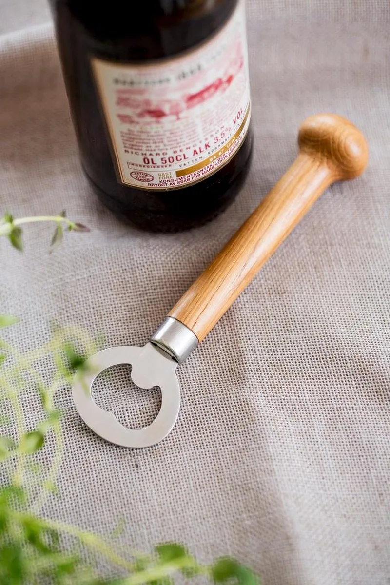 Flesopener by Sagaform in Bruin – product photo
