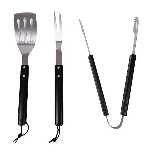 Fredde BBQ Grillset 3 Teile Schwarz von Sagaform – Produktfoto