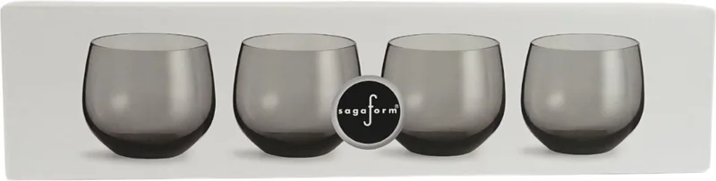 glazen 35 cl 4 stuks by Sagaform in Grijs – product photo