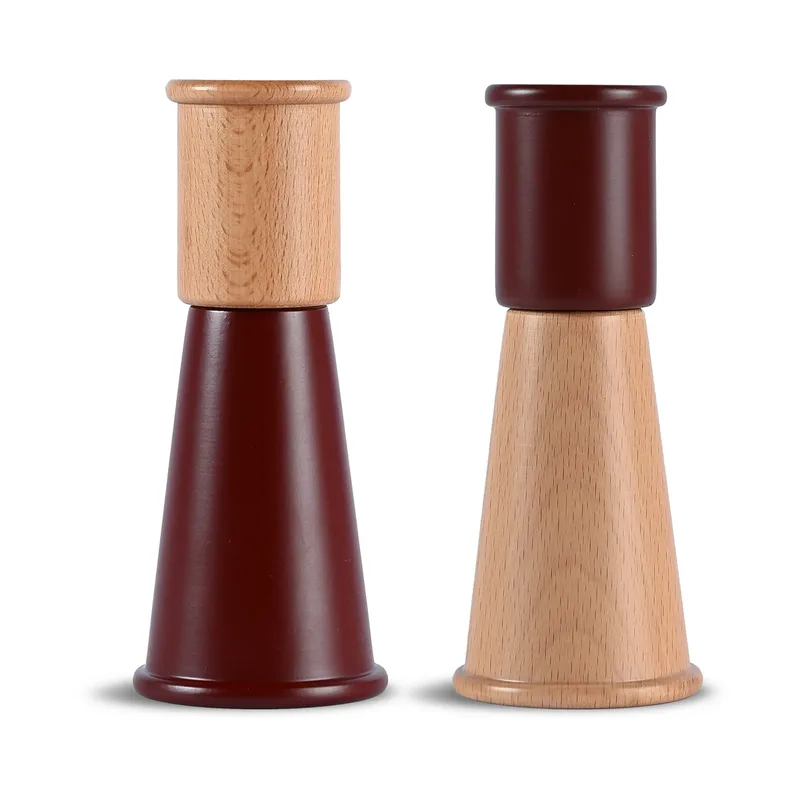 Gurken Salz- und Pfeffermühle klein 2 Teile Rot-braun von Sagaform – Produktfoto