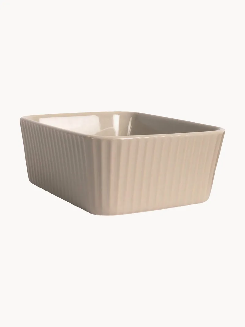 Ovenschalen Flora met geribbeld oppervlak, 2 stuks van Sagaform – productfoto