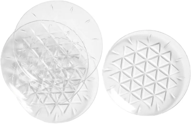 Picknick borden 'Vigo' (4-pack) van Sagaform in Transparant – productfoto