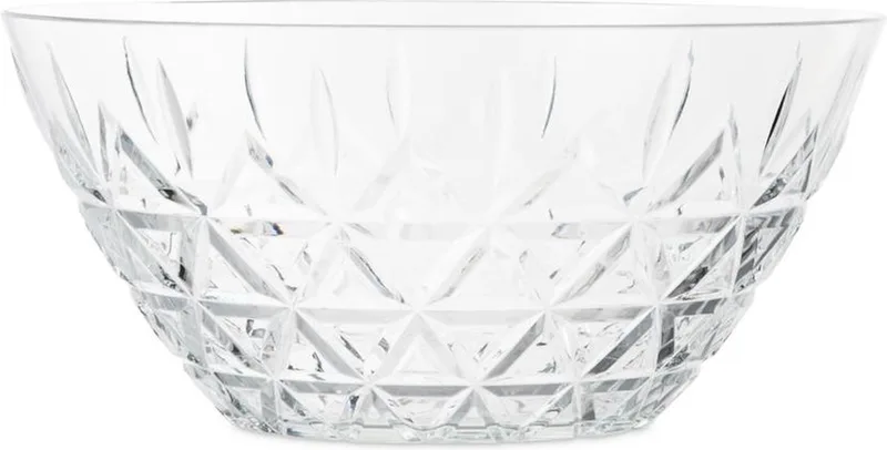 Picknick salade schaal acryl - 26x26x12cm 3l by Sagaform in Transparant – product photo