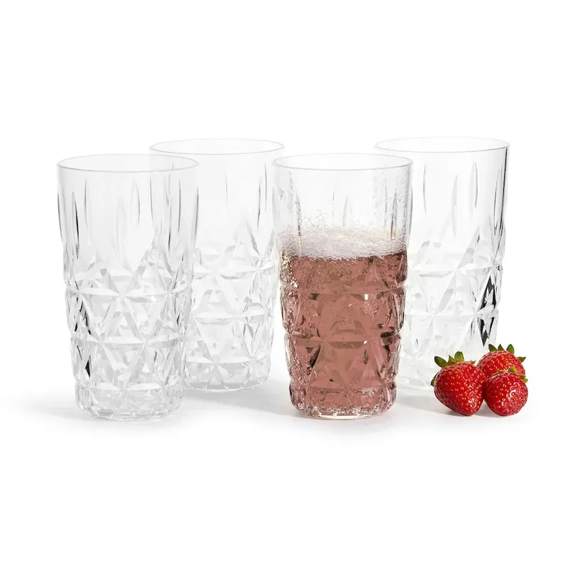 Picknick Wasserglas 4er Pack 40cl van Sagaform – productfoto