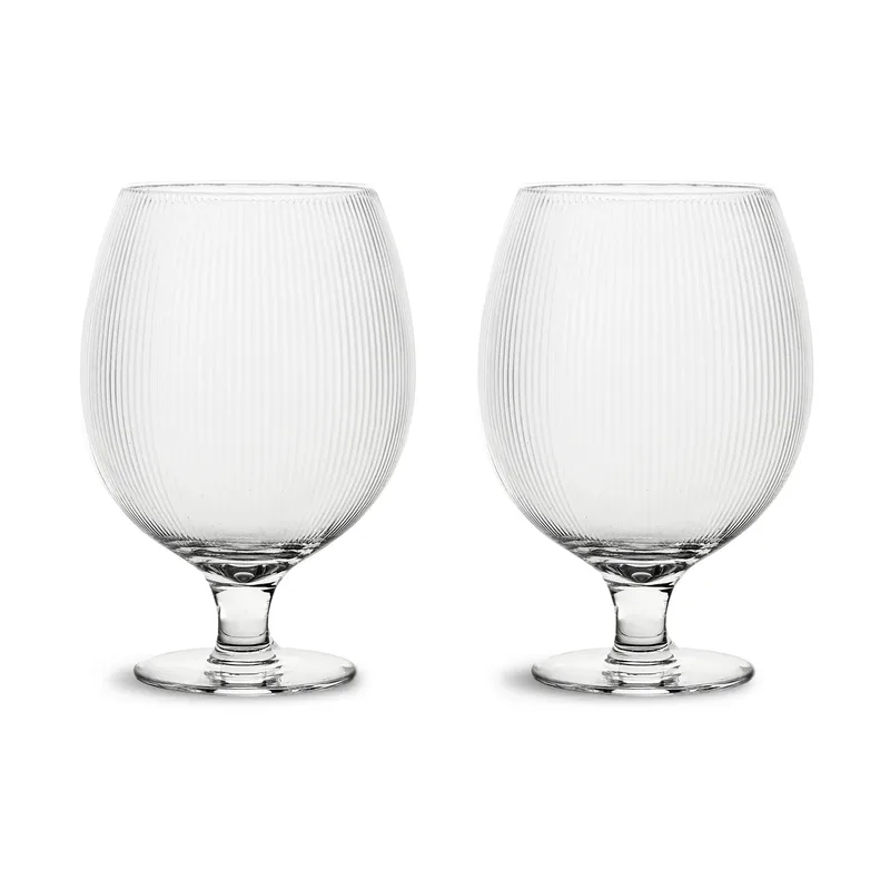 Sagaform Blanka Bierglas 50 cl 2er-Pack Klar de Sagaform – photo du produit