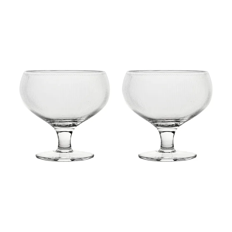 Sagaform Blanka Champagnerkelch 30 cl 2er-Pack Klar de Sagaform – photo du produit