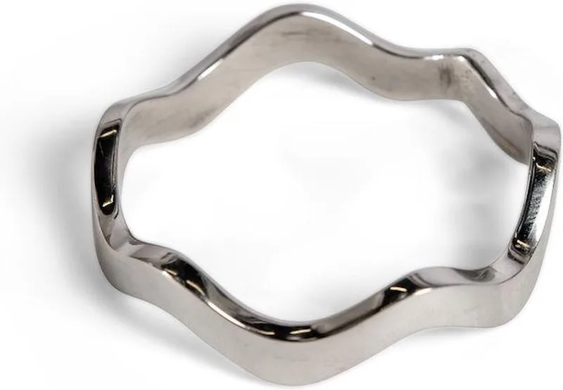 Servetring - 4 stuks by Sagaform in Zilver – product photo