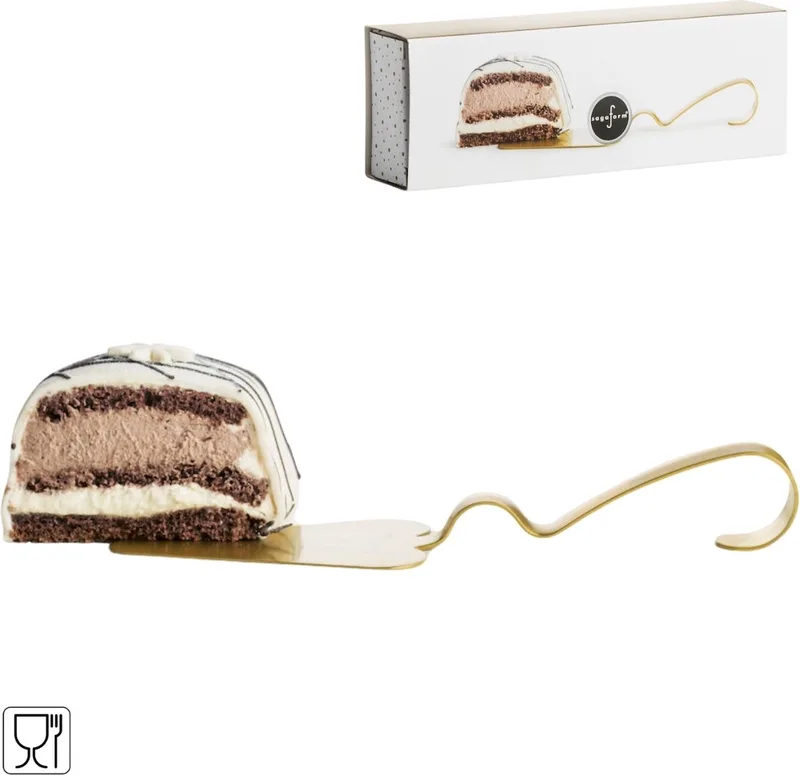 Taartschep van Sagaform in Goud – productfoto