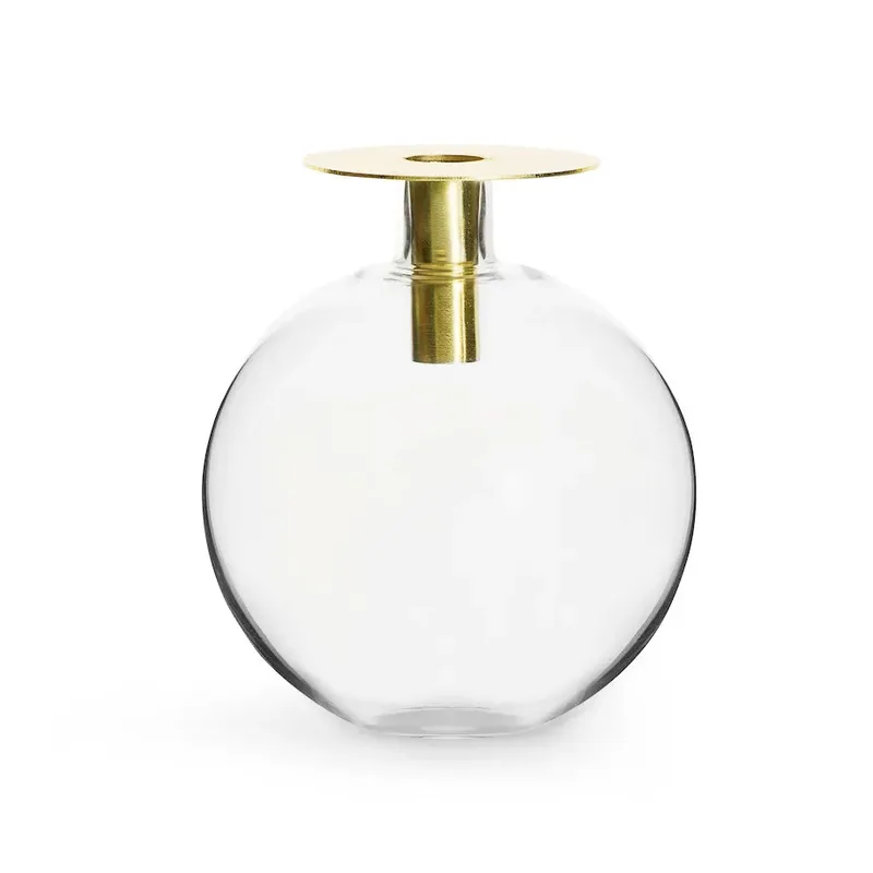 Top Vase Goldfarbend von Sagaform – Produktfoto