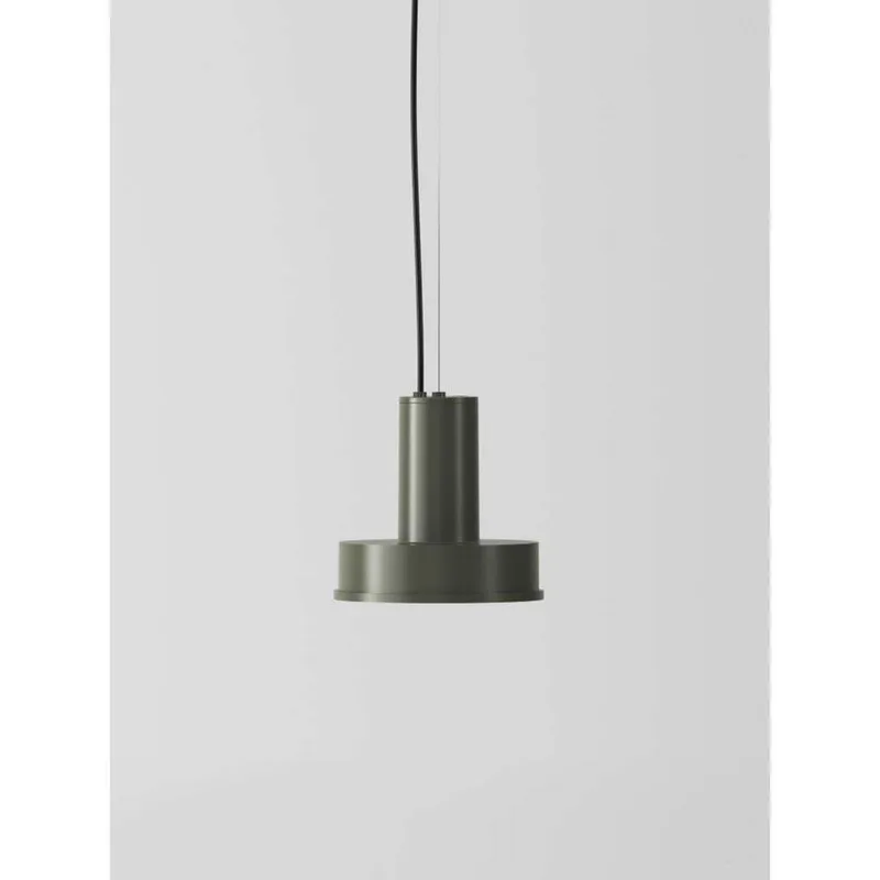 Arne Domus hanglamp S Green - Santa & Cole - Woonkamer - Designer - Aluminium by Santa & Cole – product photo