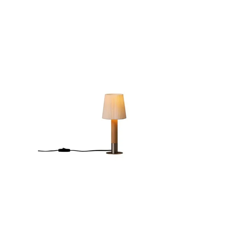 Básica Mínima tafellamp neutraal/brons - Santa & Cole - Woonkamer - Hout by Santa & Cole – product photo