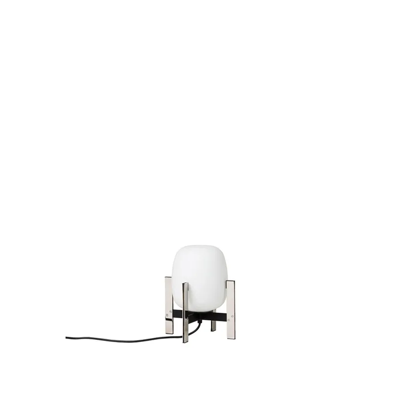 Cesta Metálica tafellamp, zonder steun, staal - Santa & Cole - Woonkamer - Metaal by Santa & Cole – product photo