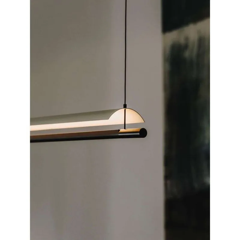 Lámina 165 hanglamp wit/zwart - Santa & Cole - Eetkamer - Metaal by Santa & Cole – product photo