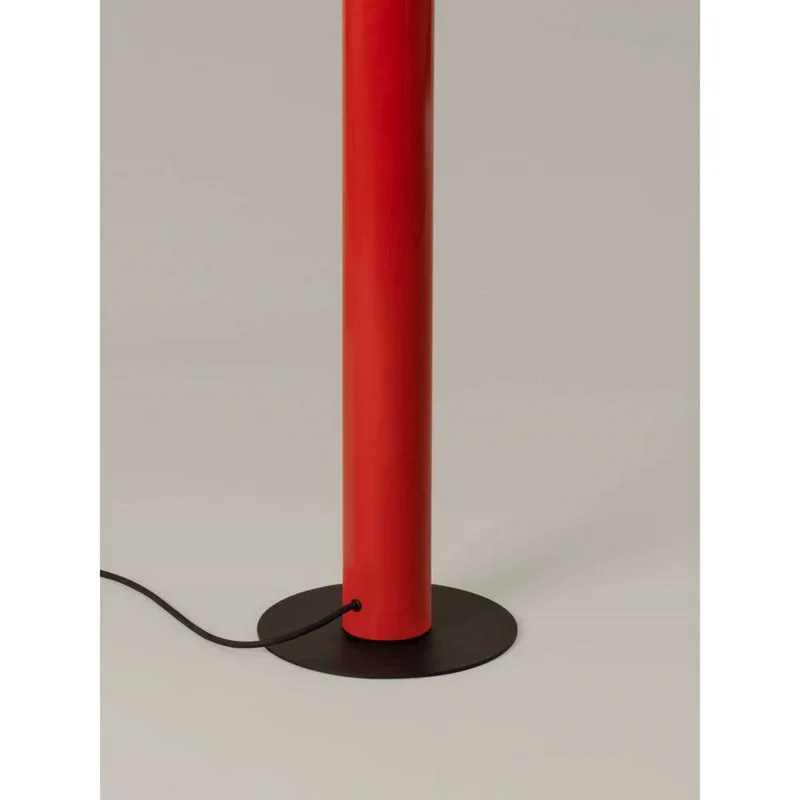 Tatu Pie vloerlamp rood - Santa & Cole - Woonkamer - Metaal by Santa & Cole – product photo