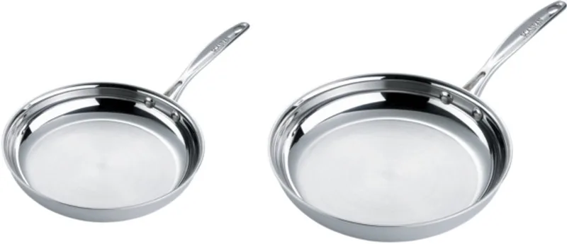 Fusion 5 Koekenpannenset - 24 + 28 cm by Scanpan in Zilver – product photo
