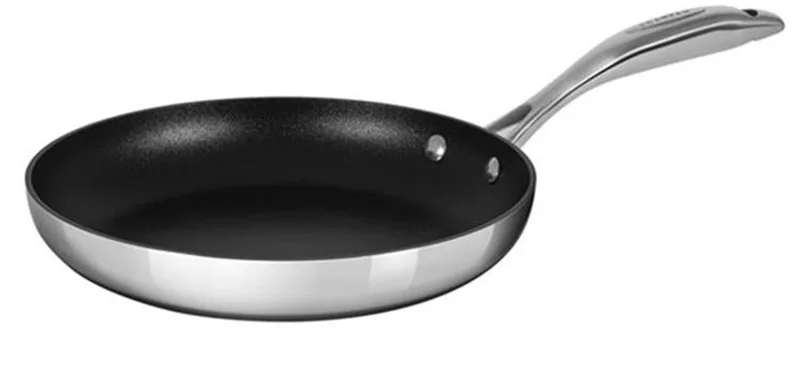 HaptIQ - Koekenpan - 26 cm - Stratanium+ antiaanbaklaag - 5-laags constructie - Inductie & ovenbestendig by Scanpan in Zilver – product photo