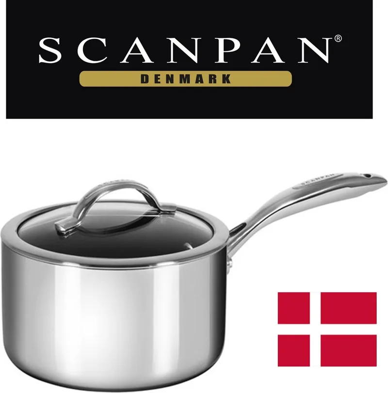 HaptIQ Steelpan 18 cm 2.5L - Inductie by Scanpan in Zilver – product photo