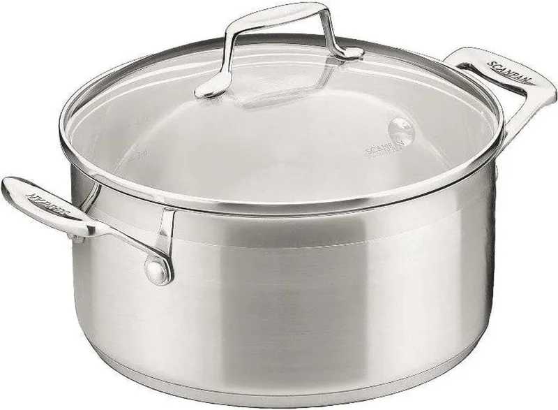 Impact 3,2 liter Hollandse Oven met deksel by Scanpan in RVS – product photo