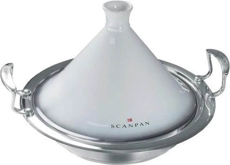 Impact Tajine - Ø 28 cm - Zilver/Blauw van Scanpan in Wit – productfoto