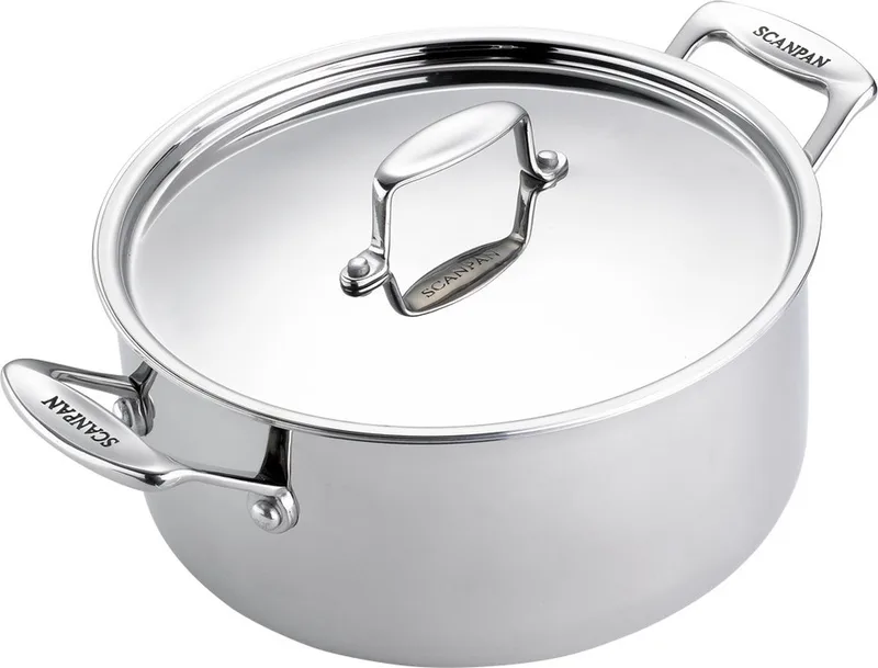 Kookpan - Fusion5 - 5,0L / 24 cm by Scanpan in Zilver – product photo