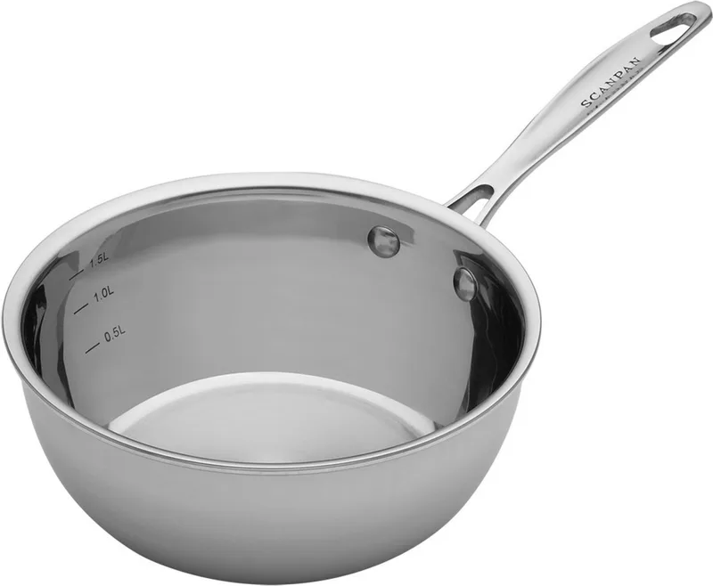 Sauteuse - Sauspan - Fusion5 - 1.8L / 20cm by Scanpan in Zilver – product photo