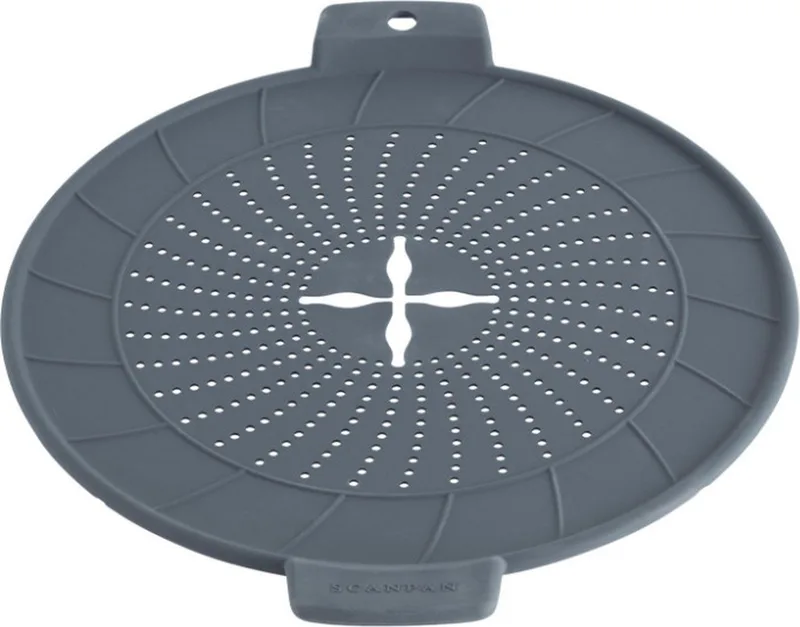 Spatdeksel - Siliconen - Voor pannen van 24 tot 32cm by Scanpan in Antraciet – product photo