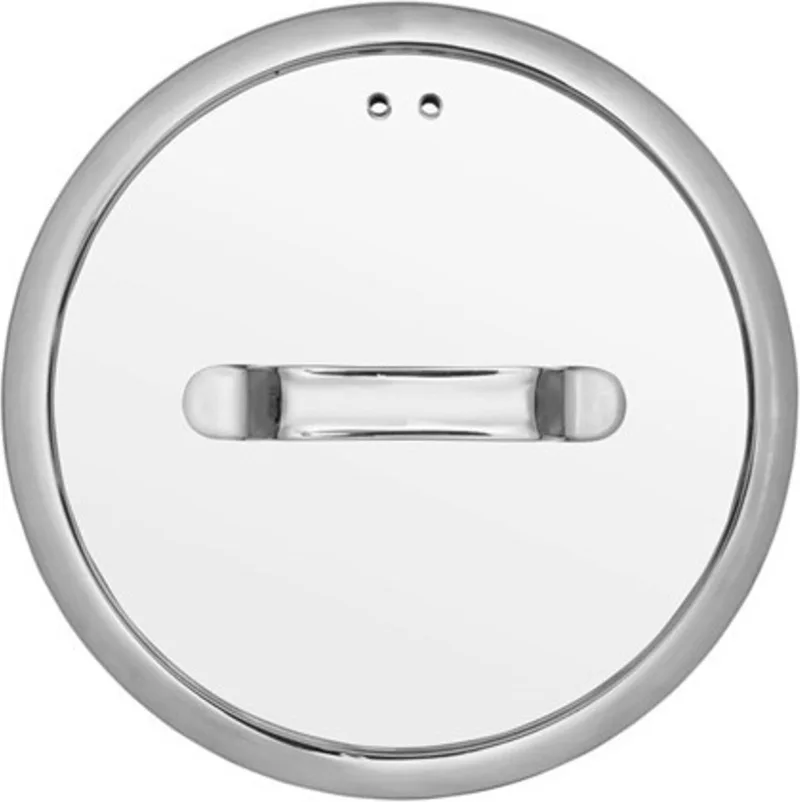 TechnIQ - Deksel - 22cm - Glas van Scanpan in RVS / Glas – productfoto