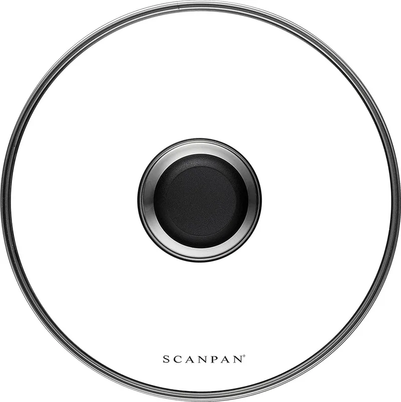 Universele Glazen Deksel - Ø 24 cm - Ovenbestendig - vaatwasserbestendig van Scanpan in Transparant – productfoto