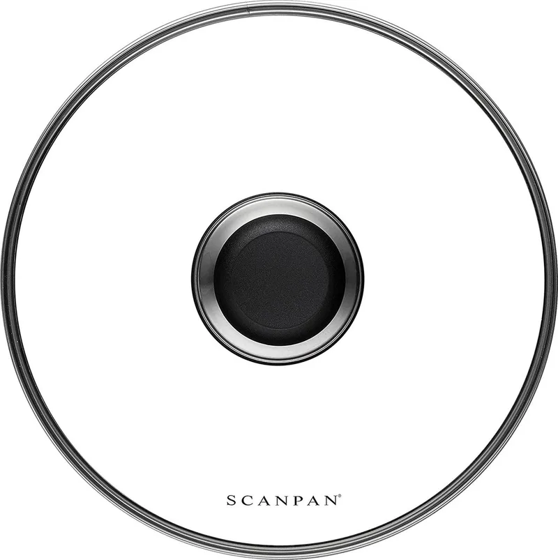 Universele Glazen Deksel - Pandeksel - Ø 28 cm - Ovenbestendig - vaatwasserbestendig von Scanpan in Transparant – Produktfoto