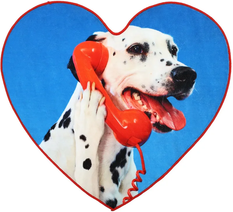 Badmat Pets - Dog Call Center van Seletti in Meerkleurig – productfoto
