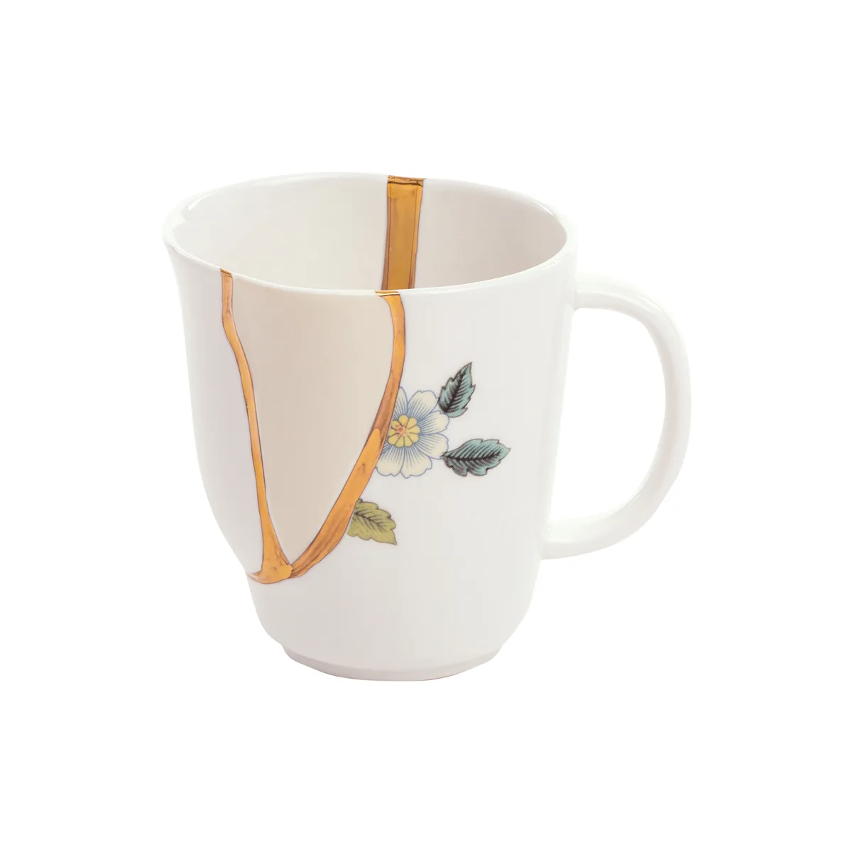 Becher Kintsugi - Weiß - Gold - Designer Marcantonio de Seletti – photo du produit