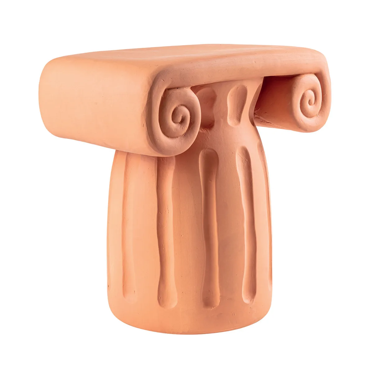 Beistelltisch Magna Graecia - Orange - Terrakotta - Designer Antonio Aricò by Seletti – product photo
