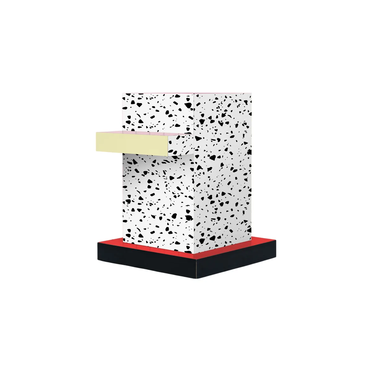 Beistelltisch Super Furniture - Bunt - Press-Spanplatte - Designer Hello Again by Seletti – product photo