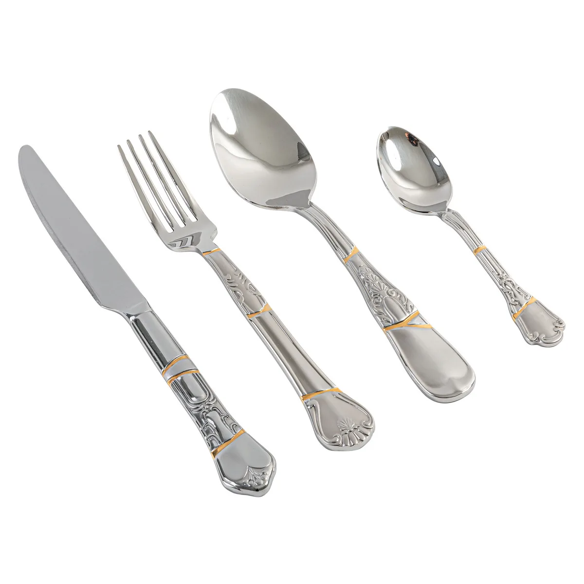 Besteck Set Kintsugi - Metall - rostfreier Stahl - Designer Marcantonio de Seletti – photo du produit
