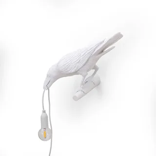 Bird Lamp Looking Left Wandlamp Wit de Seletti – photo du produit 2 sur 5
