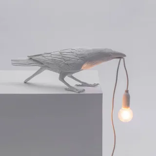 Bird Lamp Playing Tafellamp Wit de Seletti – photo du produit 4 sur 4
