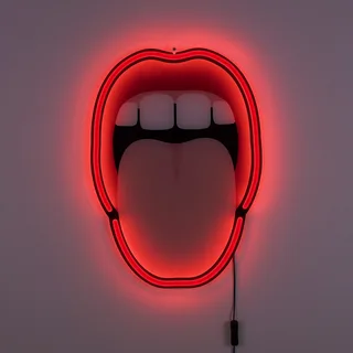 Blow Tongue LED Wandlamp de Seletti – photo du produit 1 sur 2