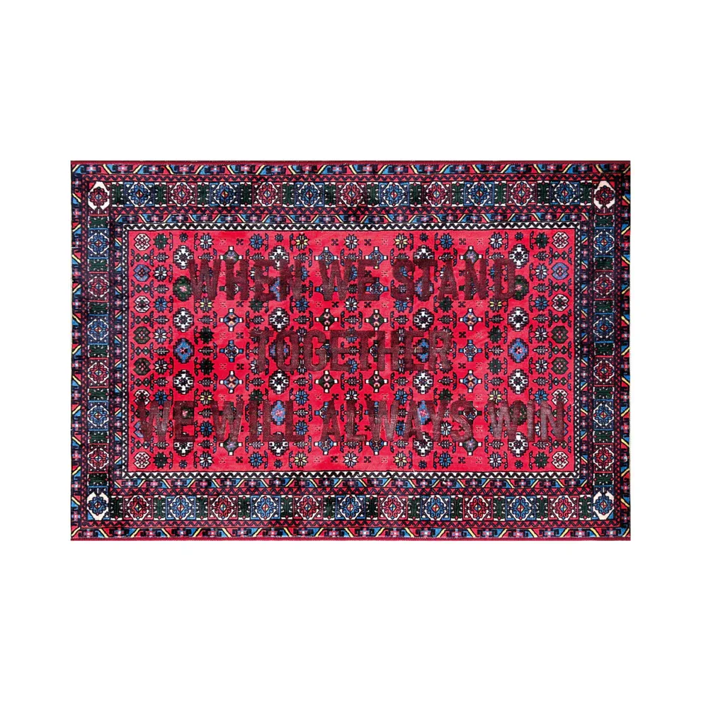 Burnt vloerkleed always win - 18224 van Seletti – productfoto