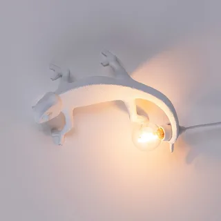 Chameleon Left-Going Up Wandlamp Wit by Seletti – product photo 1 of 2