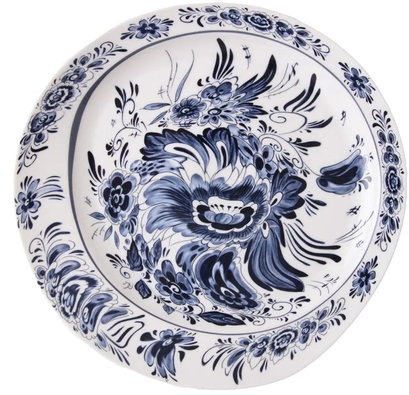 Classics On Acid Dinerbord Ø28 Hollandia Flower by Seletti in Multi – product photo