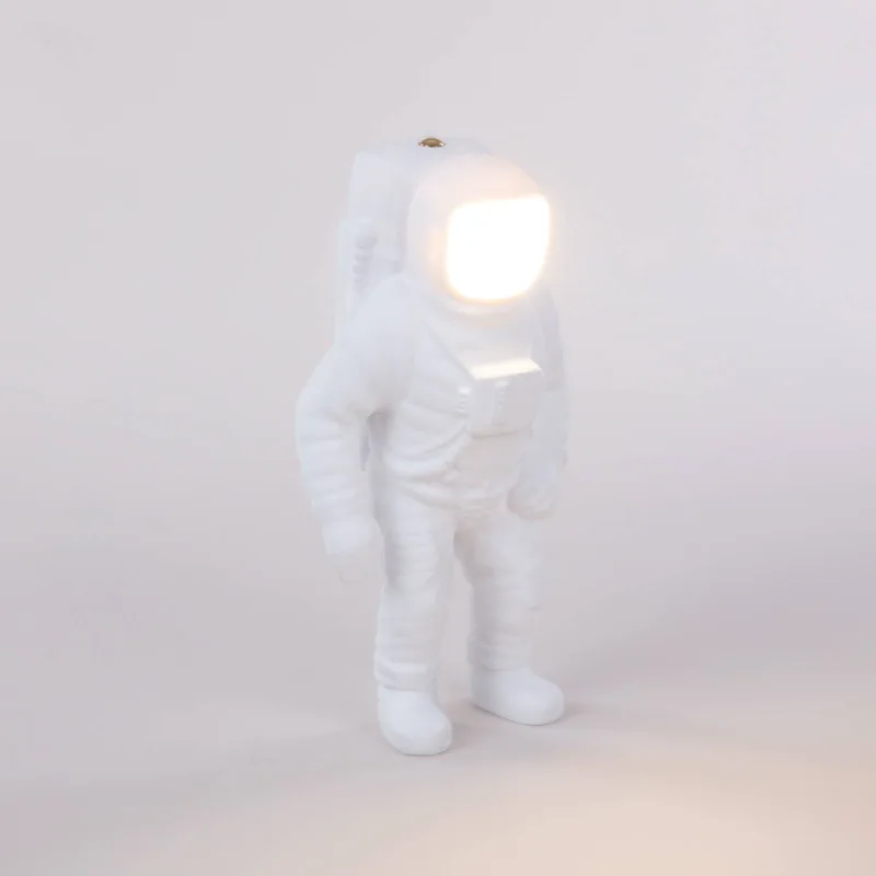 Cosmic Flashing Starman Portable Taffellamp White by Seletti – product photo 5 of 5