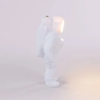 Cosmic Flashing Starman Portable Taffellamp White by Seletti – product photo 4 of 5