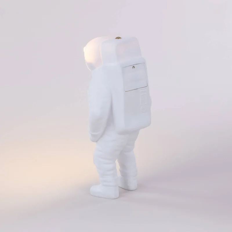 Cosmic Flashing Starman Portable Taffellamp White by Seletti – product photo 3 of 5