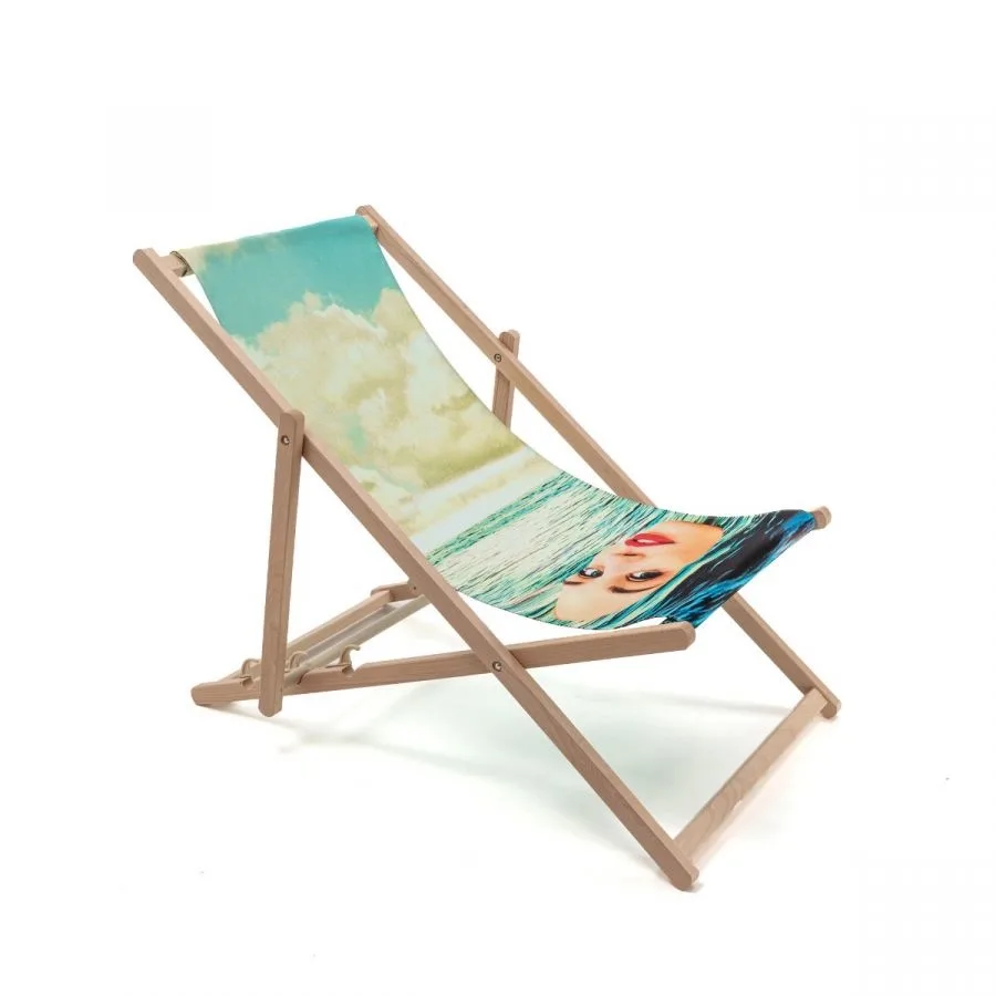 Girl in the sea ligstoel - 16682 de Seletti – photo du produit