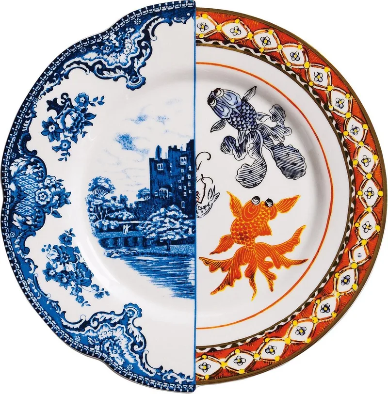 Hybrid Dinerbord Ø27.5 Isaura by Seletti in Multi – product photo